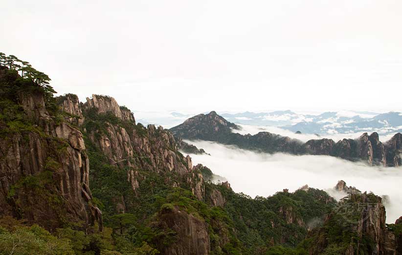 煙雨山水盡顯云霧之美