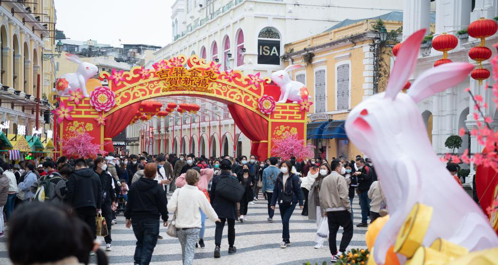 兔年春節(jié)澳門旅游交出亮麗成績單