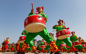 襄汾：威風鑼鼓大賽 點燃夏日激情