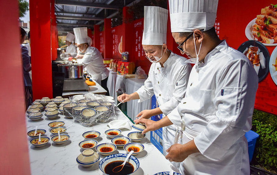 “山西面食”驚艷渤海之濱 