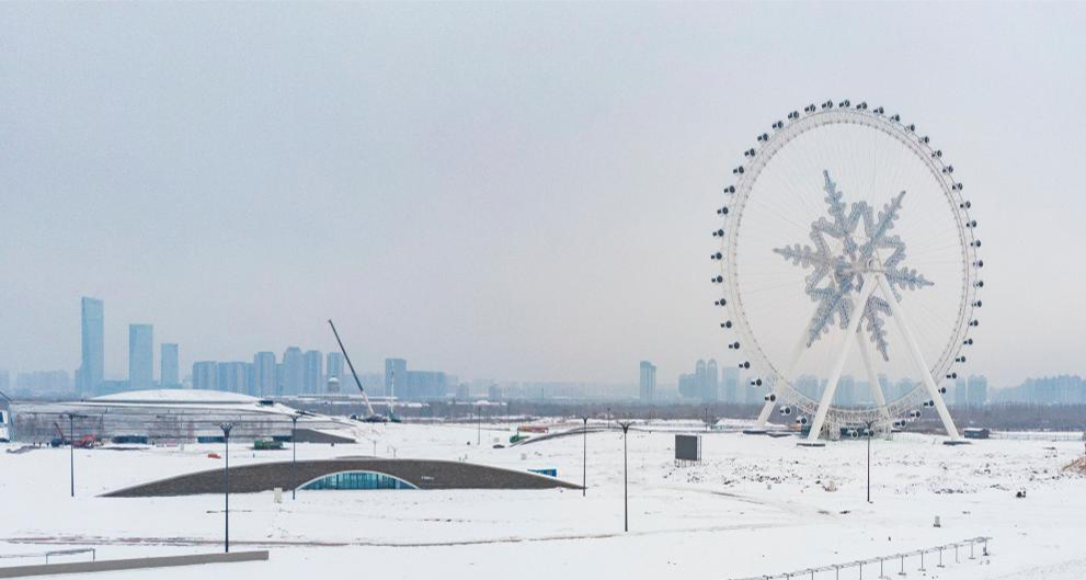 雪后冰城換銀裝