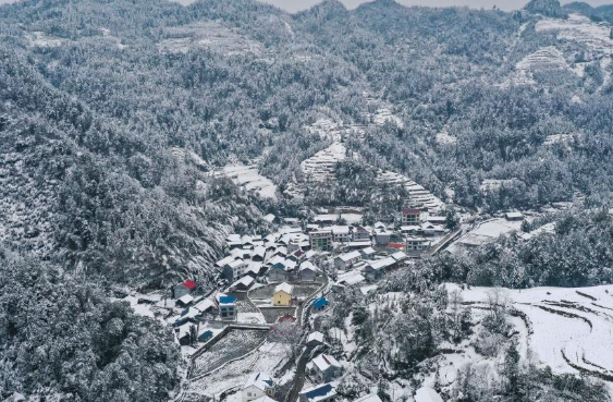 重慶秀山迎來降雪