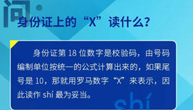 【海報】身份證上的“X”讀什么？火車票怎么搶？