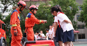 甘肅蘭州：安全教育進(jìn)校園