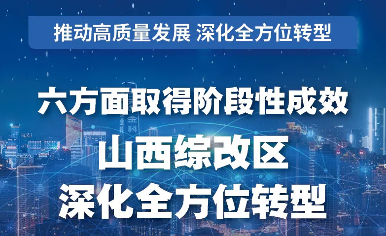 六方面取得階段性成效！山西綜改區(qū)深化全方位轉(zhuǎn)型